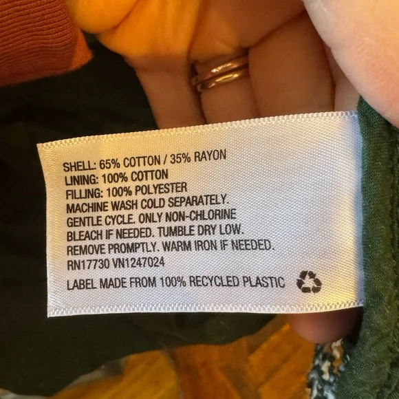 Universal Thread Quilted Floral Women's Jacket - XXL - Picture 10 of 10